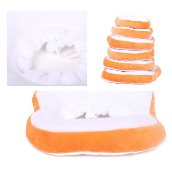Katt E-halsband Katt Elizabeth Halsband Söt Toast Halsband Justerbar