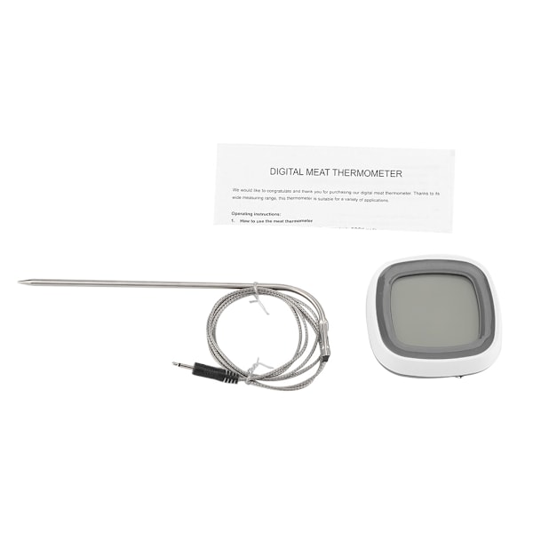 Beröringskärm BBQ Termometer Hemkock Ugn Digital Kött Mat Matlagning Timer