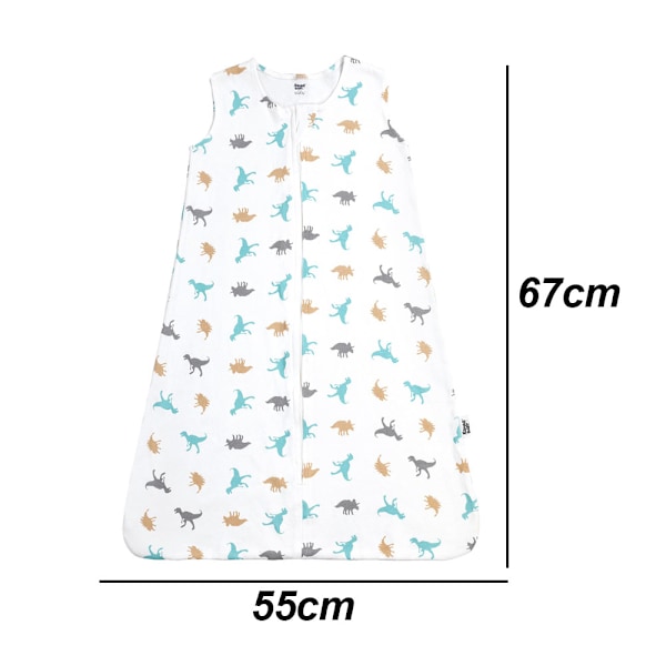Sommerintegreret sovepose babyvest type