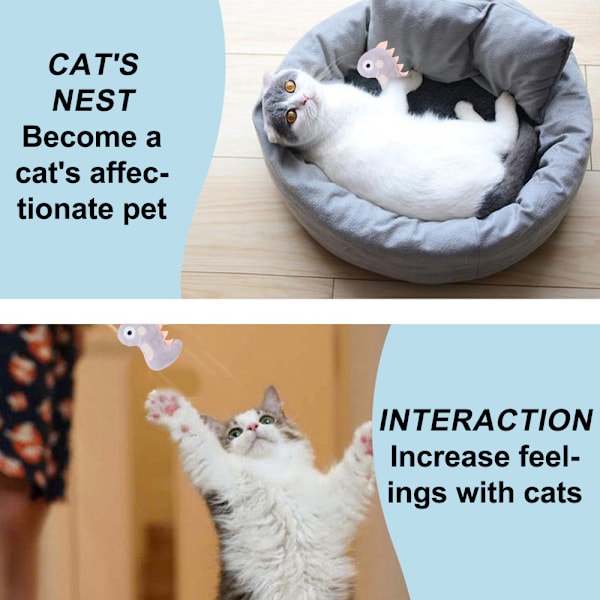 6 st kattmyntaleksaker inomhus katt interaktiv söt formdesign rolig leksak kattungetillbehör