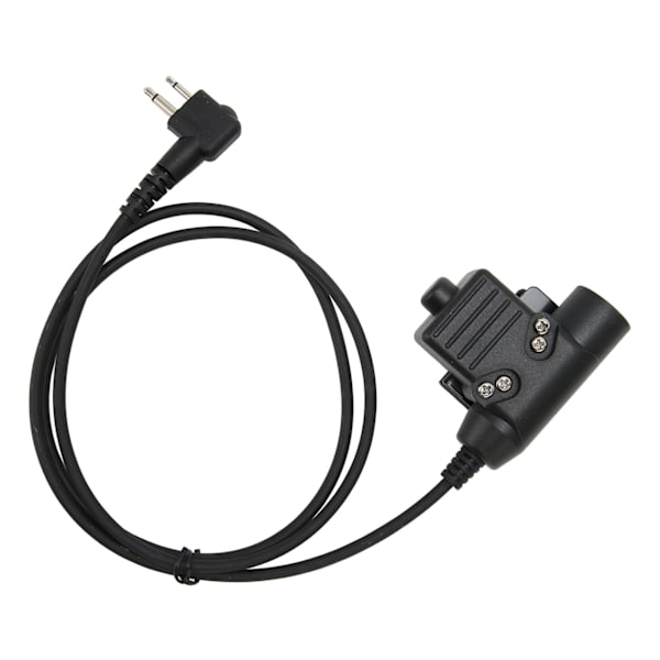 Mikrofon PTT-adapter PU Walkie Talkie-kontakt Passar för GP88 GP300 GP3688 DEP450 EP450