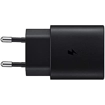 Hurtigoplader 25W - Samsung - Kompatibel med A54/A34/S23/S22 - USB-C - Sort - Vægadapter[TT]