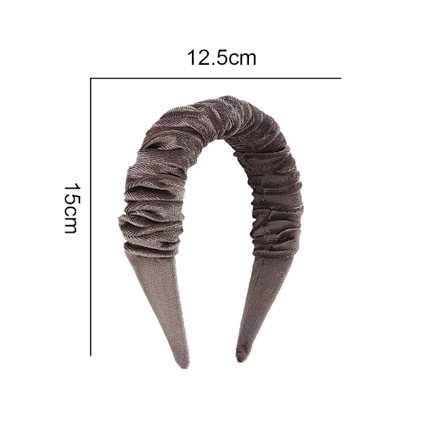 Pige Turban Hårbånd, Hårtilbehør Bånd, Hårbånd Solid Hårbånd til Kvinder og Piger