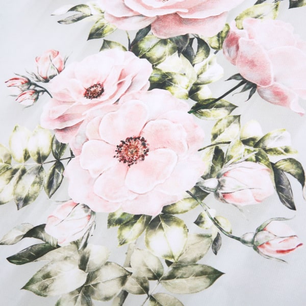 3st 30x40cm Handmålad Rose Blomma Väggmålning Dekorativ