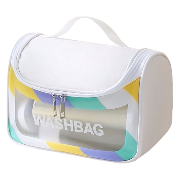 Genomskinlig Resepackningskub/Genomskinlig PU/PVC-påse, Transparent Multifunktionell Väska