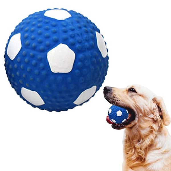 Hållbar pipig hund leksak tugga hämta boll fotboll kostym för leksak interaktiv hämta och lek tillbehör