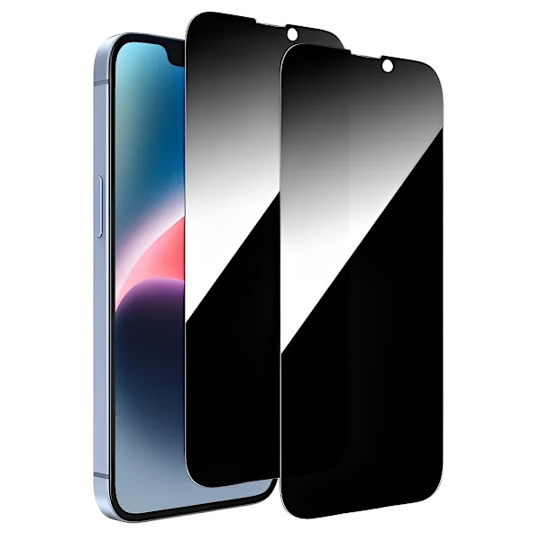 2-Pack iPhone 11 Pro Max Privacy / Sekretessskärmskydd - Härdat Glas, Anti-Spy Privat Skydd