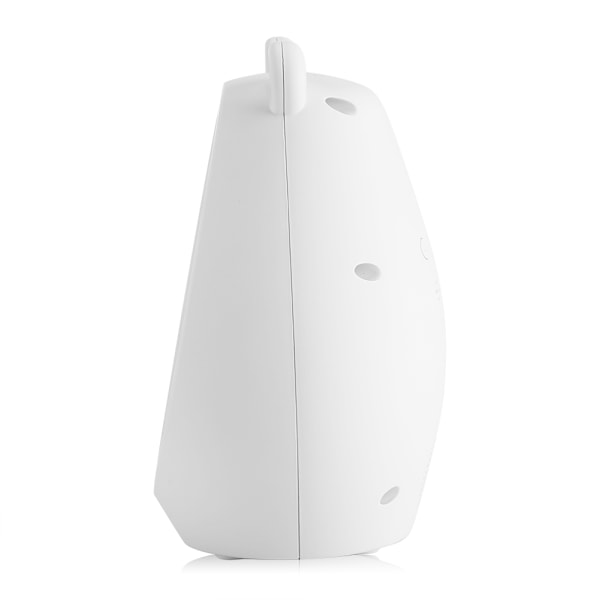 Digital Spejl Vækkeur Bluetooth Forbindelse Soveværelse Natlys LED Lampe USB Opladning Hvid