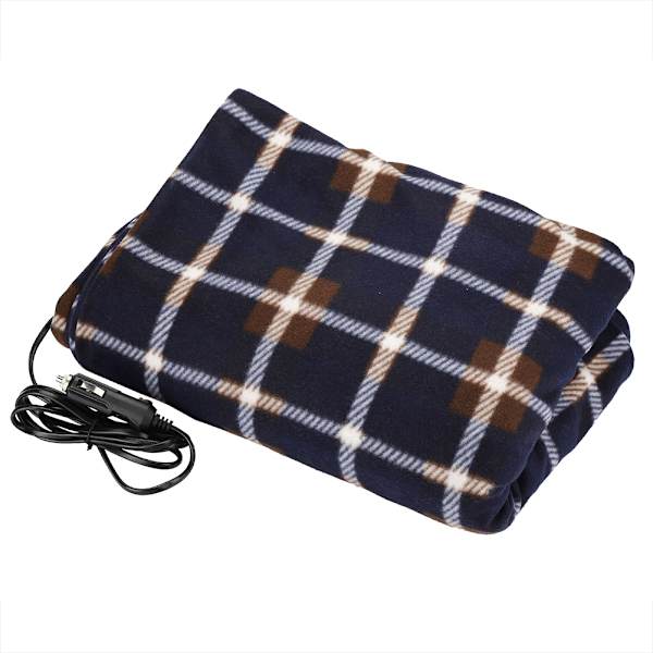 12 Volt Elektrisk Teppe, Brettebart, Bærbar, Reiseteppe, Justerbar Temperatur