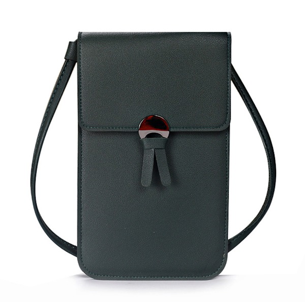 Kompatibel med mobiltelefonväska, multificks crossbody-väska med axelrem