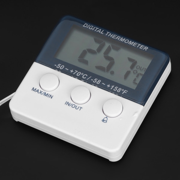 Mini inomhus utomhus elektronisk digital larmtermometer