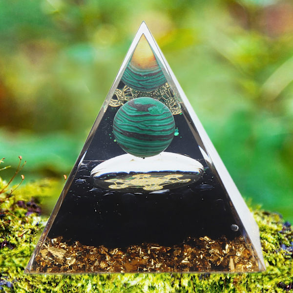 6cm Krystalpyramide Unik Ren Naturlig Håndlavet Krystalpyramide Ornament til Hjemmet