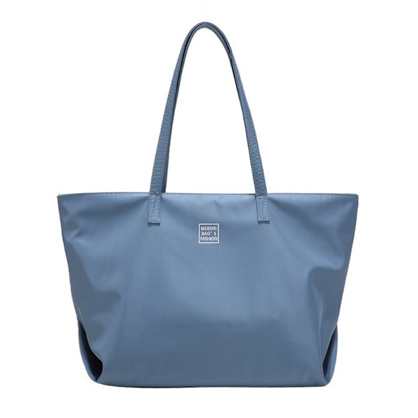 Modeväska för pendling, totebag, canvasväska, vattentät nylonväska