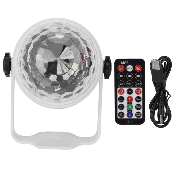 LED-projektorljus Bärbar Bluetooth Disco Scenljus med