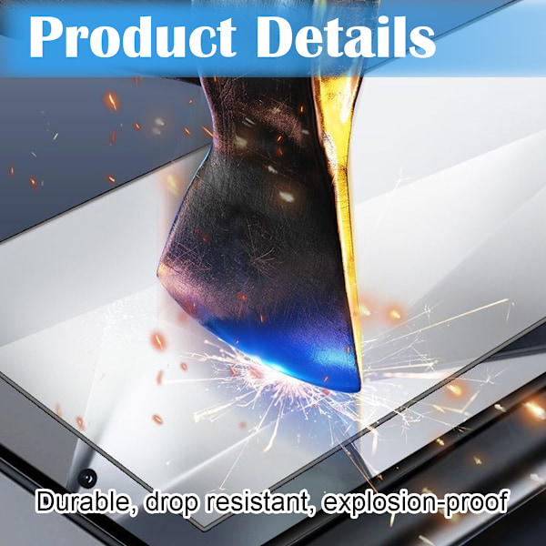 2-Pack SAMSUNG S24 PLUS Skärmskydd - Härdat Glas 9H - Super kvalitet 3D
