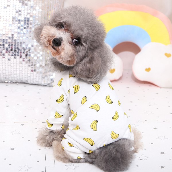 Hundpyjamas för små hundar, Chihuahua pyjamas, valpkläder, extra små valppyjamas, mjuka husdjursoveraller, hundtröjor Chihuahua Yorkie Teacup kattkläder