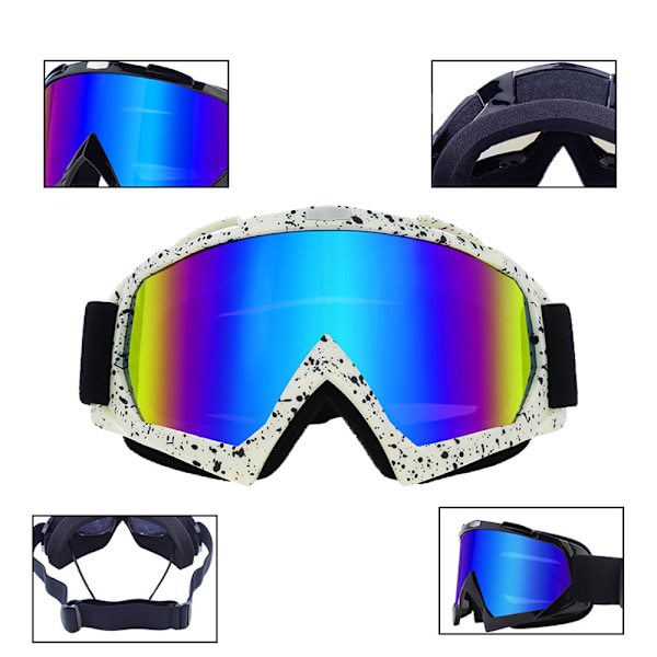 Motorcykelbriller, skibriller, udendørs sportsudstyr, cykelbriller