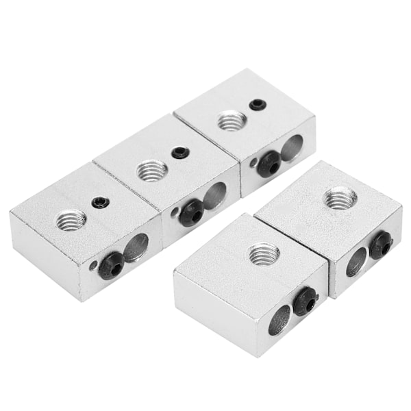 Aluminiumsvarmeblokk for Makerbot/MK7/MK8 Hot End 3D-skriverdysetilbehør
