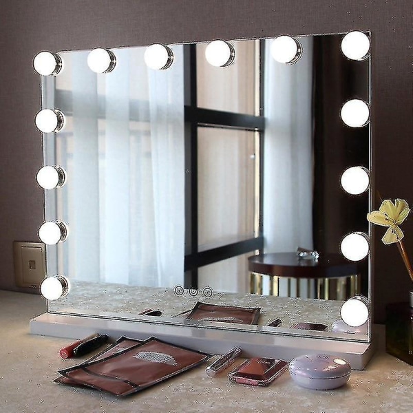 Makeup Mirror Led Glödlampor Kit För Sminkbord Vägglampa