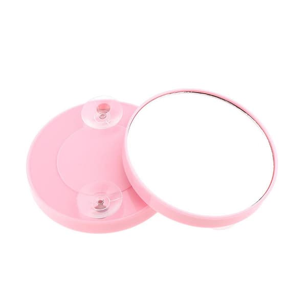 Makeupspejl Forstørrelse - Forstørrelsesspejl - Makeupspejl 68 10x (Rosa)