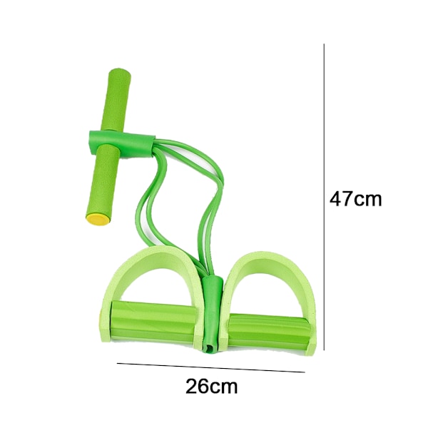 Multifunktionelt Træningsudstyr med Træktov, Velegnet til Mave, Talje, Arm/Ben Strækning