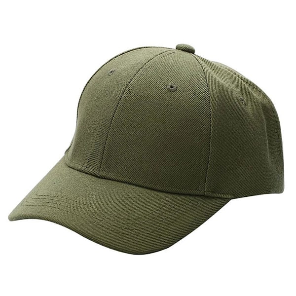 Enfärgad, keps, slät, Brun Brun