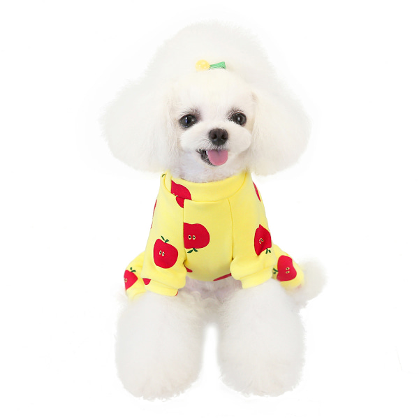 Hundpyjamas för små hundar, Chihuahua pyjamas, valpkläder, extra små valppyjamas, mjuka husdjursoveraller, hundtröjor Chihuahua Yorkie Teacup kattkläder