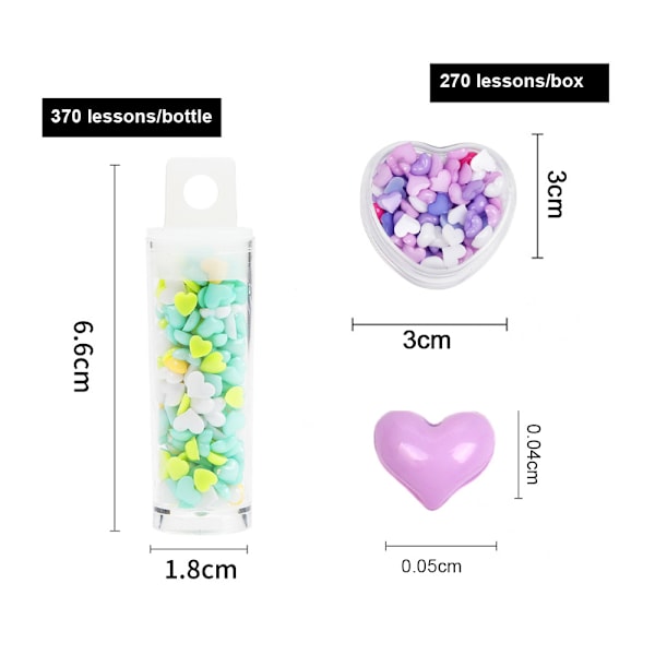 Hjärta 3D Nagelkonst Charm, Resin Ljusförändrande Nageldekaler för Akryl Nagelkonst Tillbehör, Hjärta Kärlek Nagelcharm Design för Kvinnor Nagelkonst