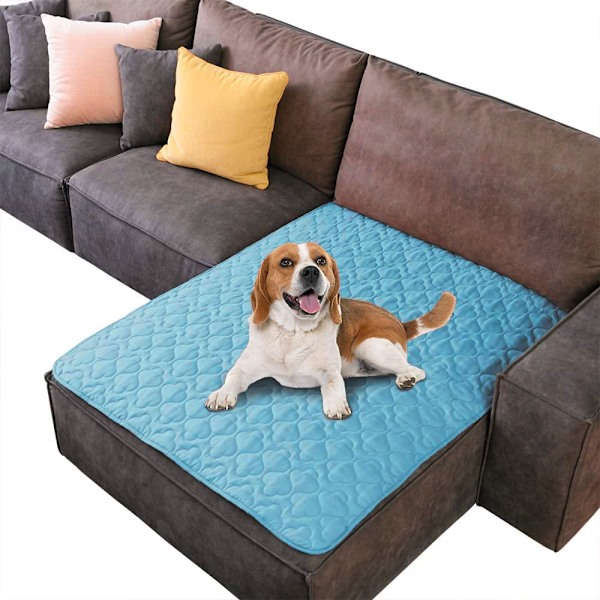 Reversibel Hundebedsdeksel Dyrepledd for Seng Sofa Møbelbeskytter for Hund Katt