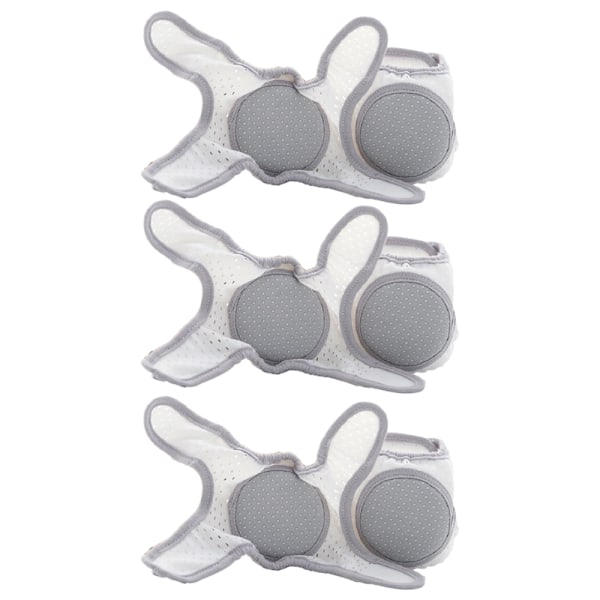 3 par sommar-antislip och andningsbara justerbara babykrypknäskydd, barns knäskydd