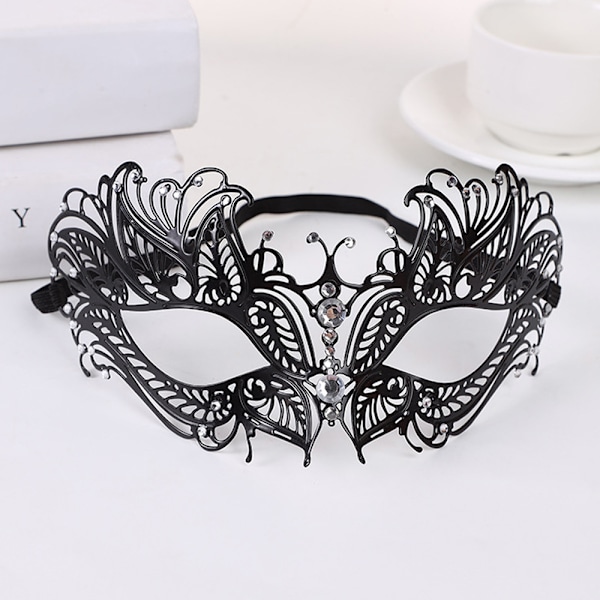 Maskeradmask för kvinnor, festkväll Maskeradbal Masker Kostymtillbehör, Retro Masker