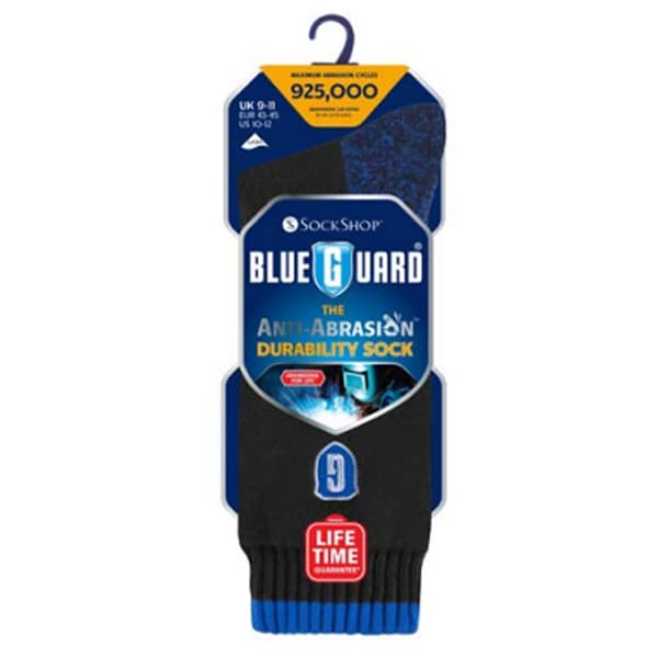 Work Force Herr Blue Guard-strumpor 9-11 Svart Black 9-11 UK