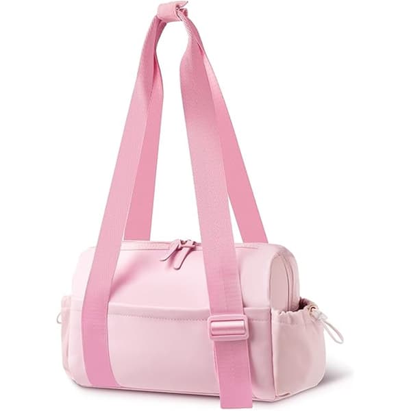 Minigymbag med bred stropp - Duffle- og crossbody-reiseveske med våte/tørre rom
