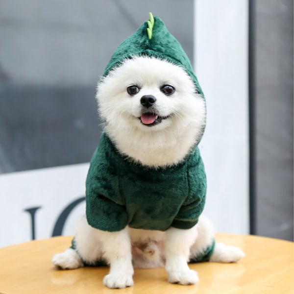 Koirille tarkoitetut pyjamaset pienille koirille, poika ja tyttö, turtleneck-neuletakki Chihuahua-pyjamaset, paksu ja lämmin vaatetus