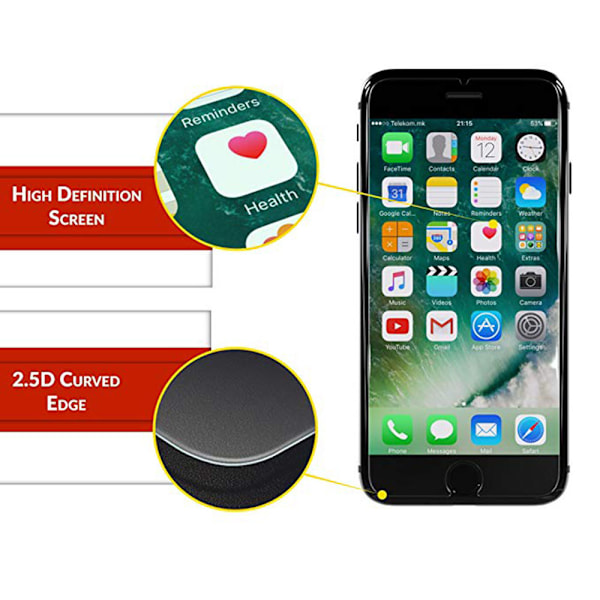 iPhone 6/6S, Skärmskydd, Screen-Fit, HD-Clear, Transparent