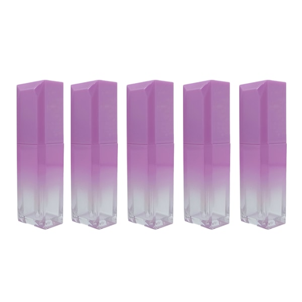 5 st 5ML gradientfärgade läppglans tomma tuber