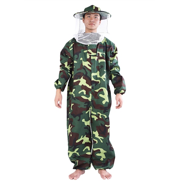 Professionell Bikupa Skyddskläder Jumpsuit Biodlingsskyddsutrustning (XXL)