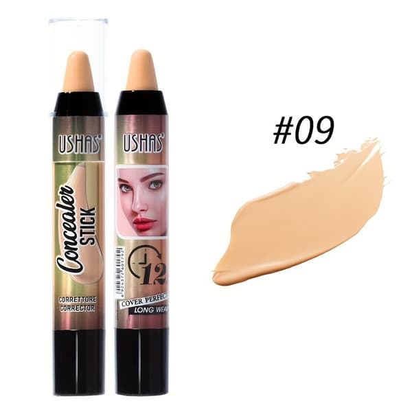 Concealer-stift, vanntett, for ansiktskamuflasje, konturering og skulpturering av sminke (TP345B)