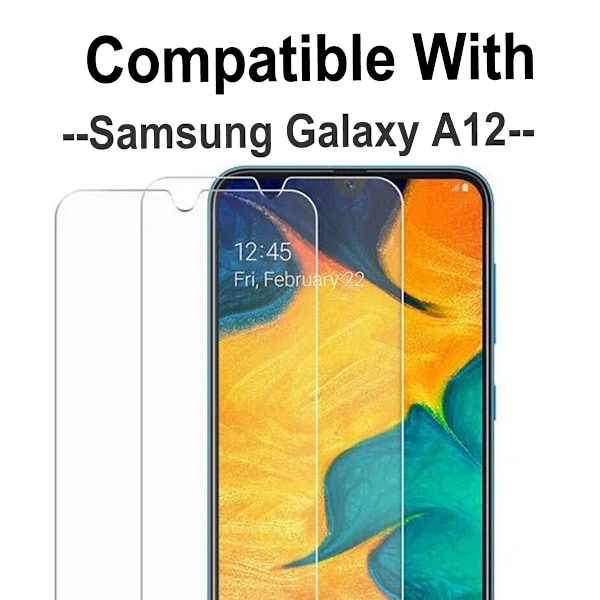 Samsung A12/A32 5G Skærmbeskyttelse 2-pak – Hærdet glas & boblefri påføring