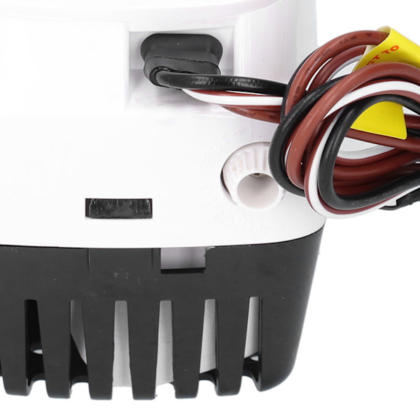 12V 750GPH Automatisk Neddykket Bilgepumpe med Innebygd Flytesvivel Marine Båttilbehør
