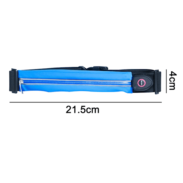 LED-reflekterande löpväst med USB-laddningsbart ljus, reflekterande löputrustning för män och kvinnor