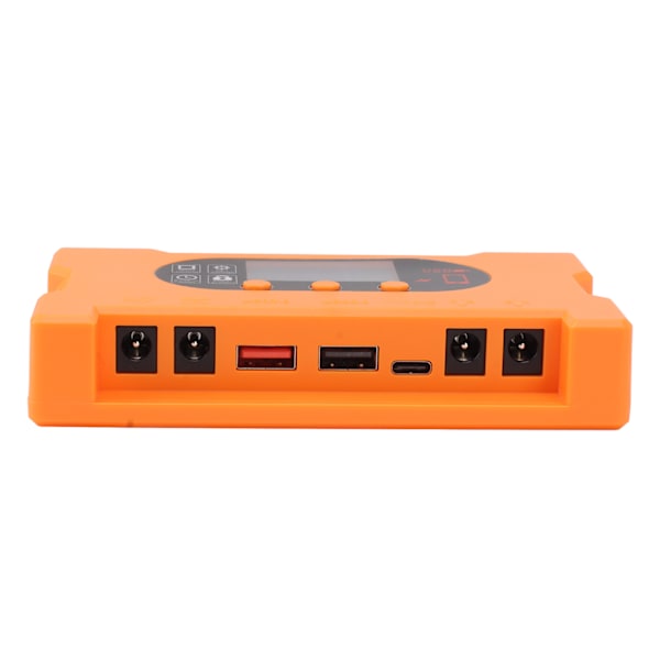 Aurinkoenergian latausohjain Dual USB Type C pikalataus Aurinkoenergian lataus- ja purkausohjain 12V 24V akun lataukseen 100A