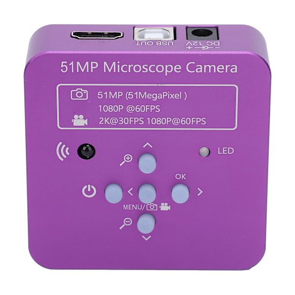 Industriel Kamera Elektronisk Digital Mikroskop til Telefon PCB Lodning 51MP HDMI AC100-240VUS Stik