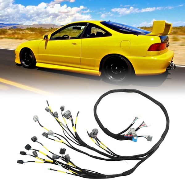 Motortrådbundt CNCH OBD2 1 Motor Ombygning Trådbundt til Civic Integra B16 B18 D16 D B-Serie