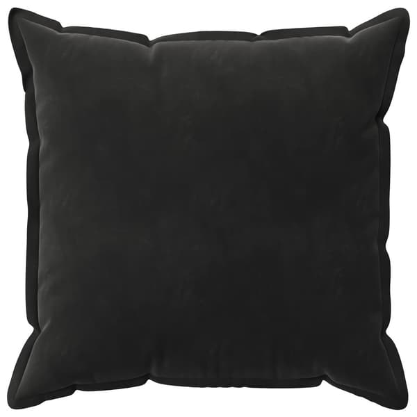 Tyynynpäälliset 2 kpl HOUTEN Musta 65 x 65 cm Sametti[TT]