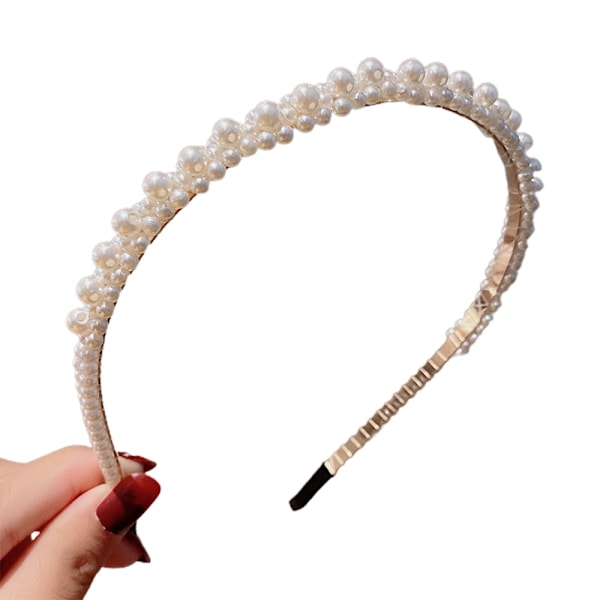 Pärlor Mode Hårband, Bröllopshår Hoop Fest Bröllopshår Tillbehör för Kvinnor Flickor