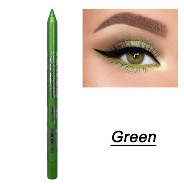 Vattentät Eyelinerpenna - Smudge-Proof - Långvarig, Krämig & Blendbar Formel - Spetsbar Spets