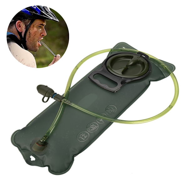 Vattenreservoar för Hydration, Läcksäker, Militär Vattenförvaringspåse, BPA-Fri Ersättning för Hydrationspack, för Vandring Cykling Klättring