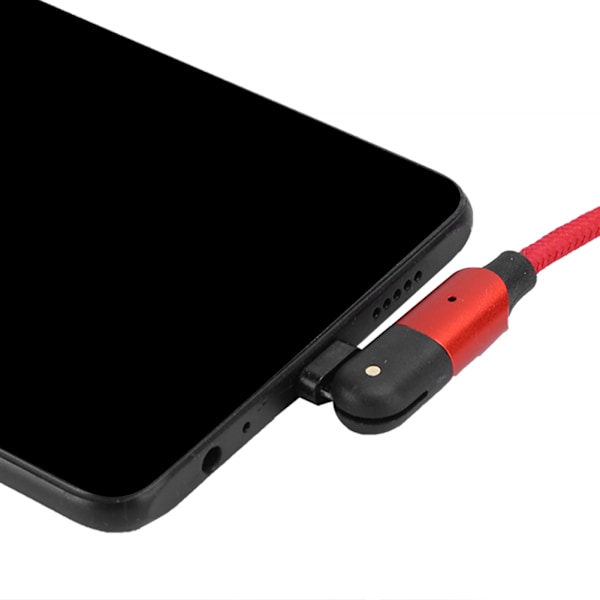Micro USB -kaapeli 180 astetta kääntyvä Type-c -latauskaapeli Samsungille/Xiaomille/Huaweille 1,2 m