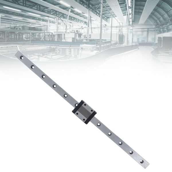 Lineær Skinneguidelager Stål Glideblokk Bevegelsesvei Verktøy 12mm for CNC Maskin MGN12300mm